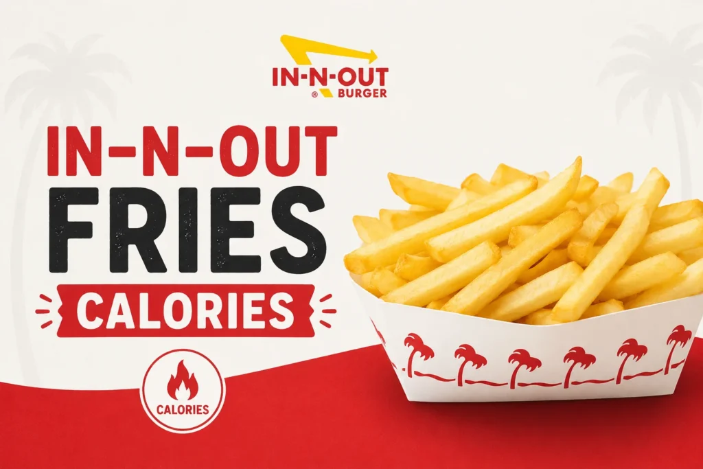 In N Out Fries Calories